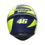 کلاه کاسکت AGV K1 S – Soleluna فک ثابت زرد و آبی