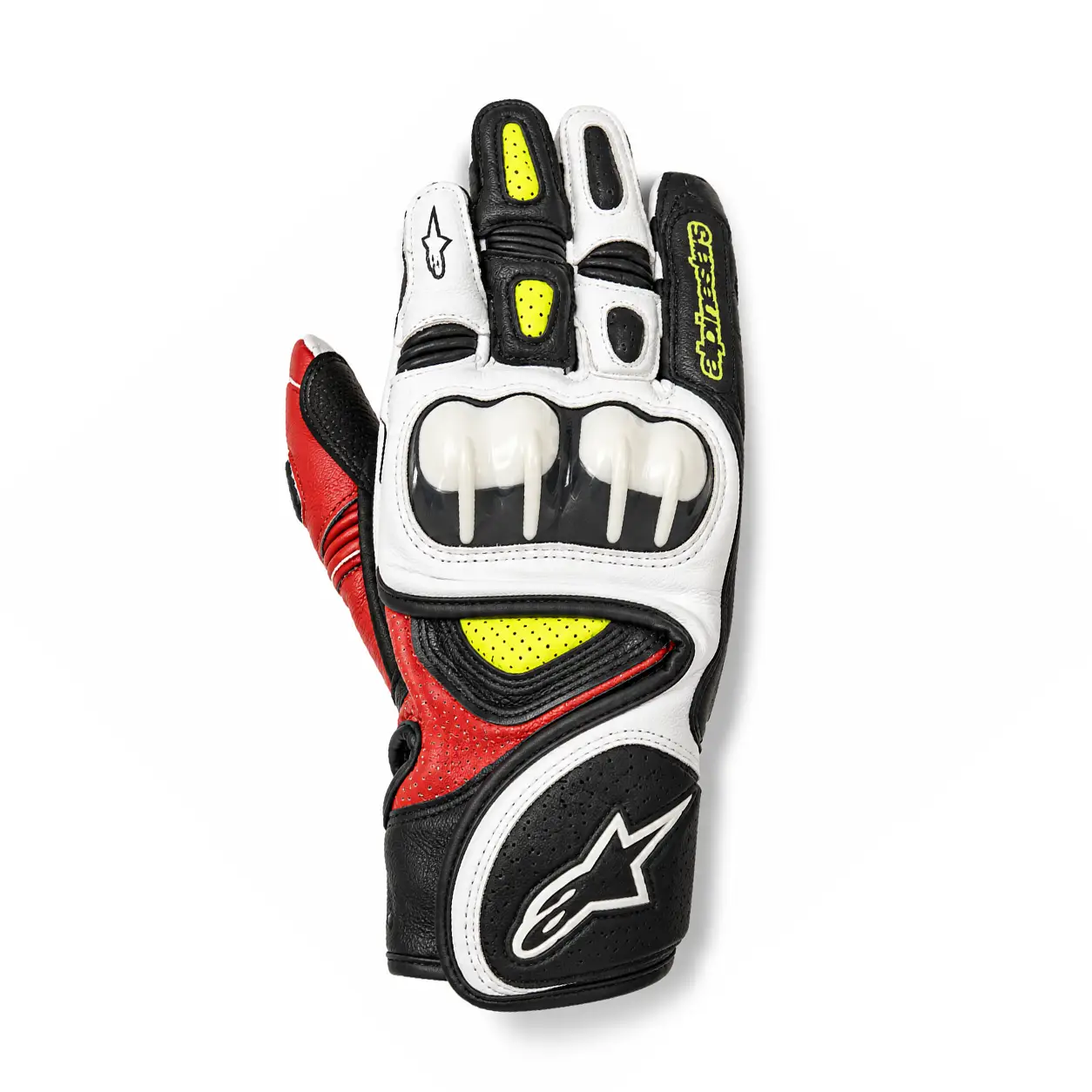 alpinestars-gpx-leather-motorcycle-gloves (1) دستکش موتورسیکلت چرمی جیپیایکس آلپاین