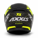 کلاه کاسکت اکسیس فک ثابت مشکی فسفری AXXIS