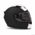 کلاه کاسکت BELL DLX MIPS فک ثابت مشکی سفید