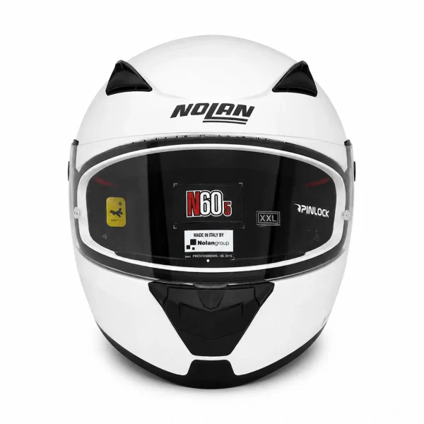 کلاه کاسکت نولان فک ثابت سفید N60.5