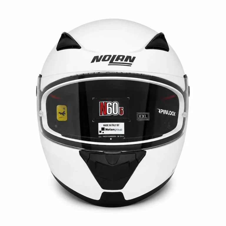 کلاه کاسکت نولان فک ثابت سفید N60.5