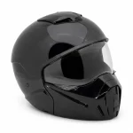 کلاه کاسکت Viper F09 Helmet فک جدا شونده مشکی براق