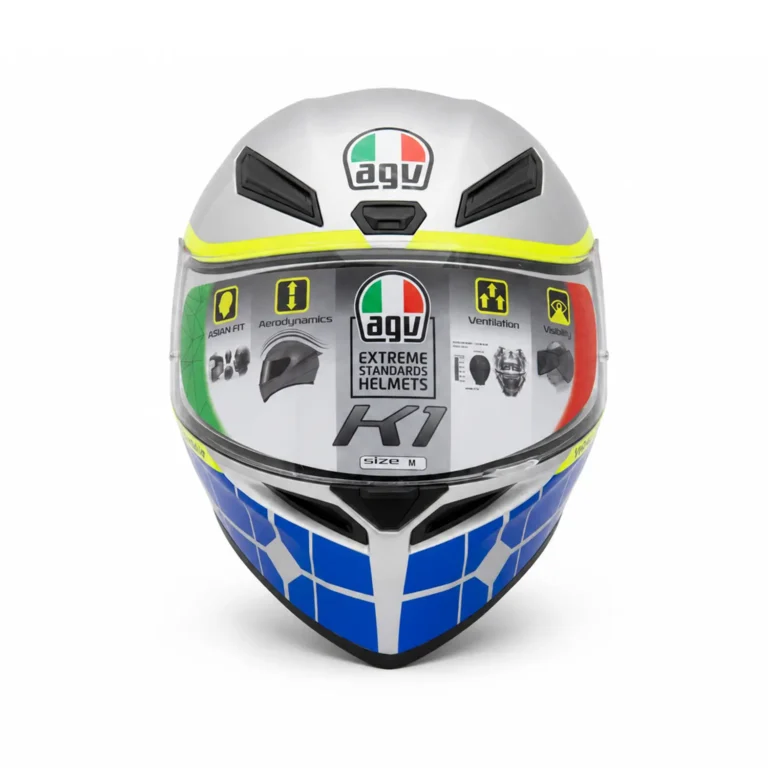 کلاه کاسکت فول فیس AGV مدل K1 S Rossi Mugello