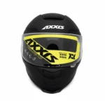 کلاه کاسکت فک ثابت AXXIS مشکی فسفری