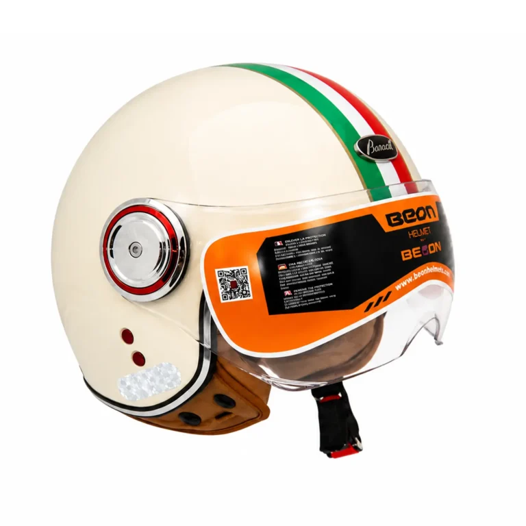 کلاه کاسکت بیون Beon B120 کرم