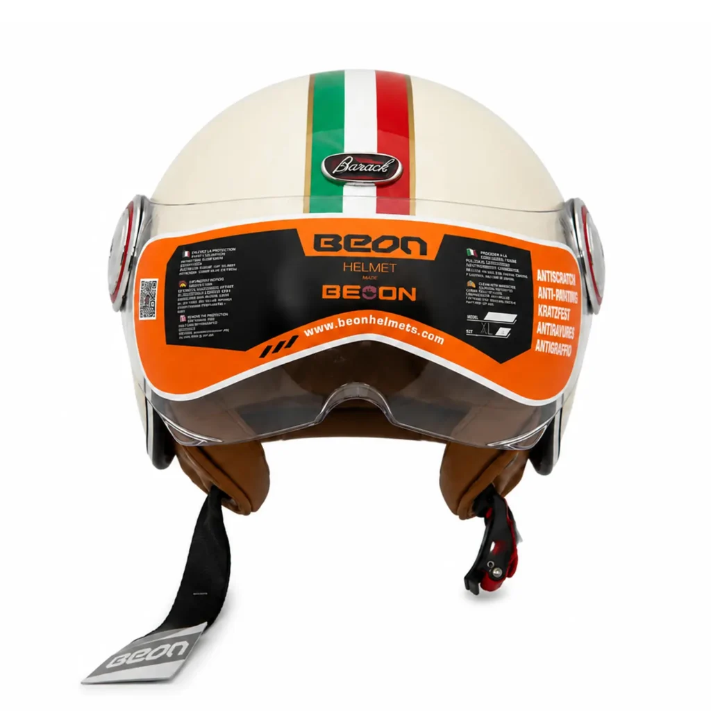 کلاه کاسکت بیون Beon B120 کرم