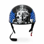 کلاه کاسکت نیم‌کاسه هات لدرز HLT70 طرح America’s Navy