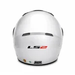 کلاه کاسکت فک ثابت LS2 نقره‌ای
