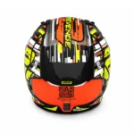 کلاه کاسکت فک ثابت MT Helmets  مشکی نارنجی