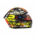 کلاه کاسکت فک ثابت MT Helmets  مشکی نارنجی