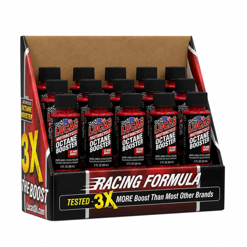 اکتان بوستر موتورسیکلت لوکاس Lucas Octane Booster 59ml