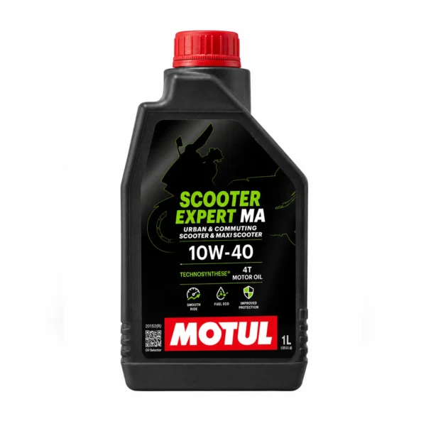 روغن موتول نیمه سنتتیک یک لیتری اسکوتر MOTUL 10w40