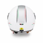 کلاه کاسکت بدون فک دوطلق BEON B120 پرچم ایتالیا سفید
