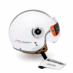 کلاه کاسکت بدون فک دوطلق BEON B120 پرچم ایتالیا سفید