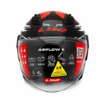 کلاه کاسکت بدون فک طلق‌دار LS2 مدل Airflow II