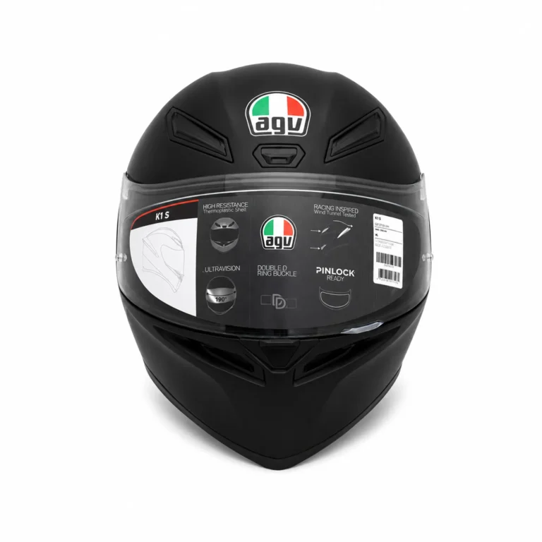 کلاه کاسکت فک ثابت AGV مدل K1 S رنگ مشکی