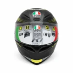 کلاه کاسکت فک ثابت AGV مدل K1 طرح گرافیکی مشکی زرد