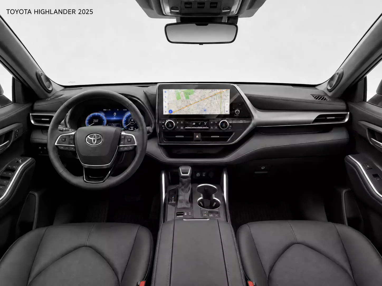 Toyota Highlander 2025 گلس مانیتور تویوتا هایلندر 2025 - تصویر 1