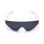 عینک آفتابی موتورسواری Oakley لنز دودی فریم سفید
