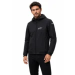 کاپشن موتورسواری Alpinestars Hooded مشکی - تصویر 2