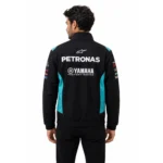 کاپشن موتورسواری Yamaha Petronas Racing مشکی فیروزه‌ای - تصویر 2