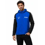 کاپشن موتورسواری Yamaha Racing آبی مشکی