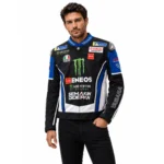 کاپشن موتورسواری یاماها Monster Energy Racing مشکی آبی