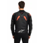 کاپشن چرمی موتورسواری آلپاین‌استارز  GP Plus R V4 Airflow - تصویر 2