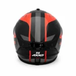 کلاه کاسکت فک ثابت AXXIS مدل Eagle SV مشکی و قرمز - تصویر 4