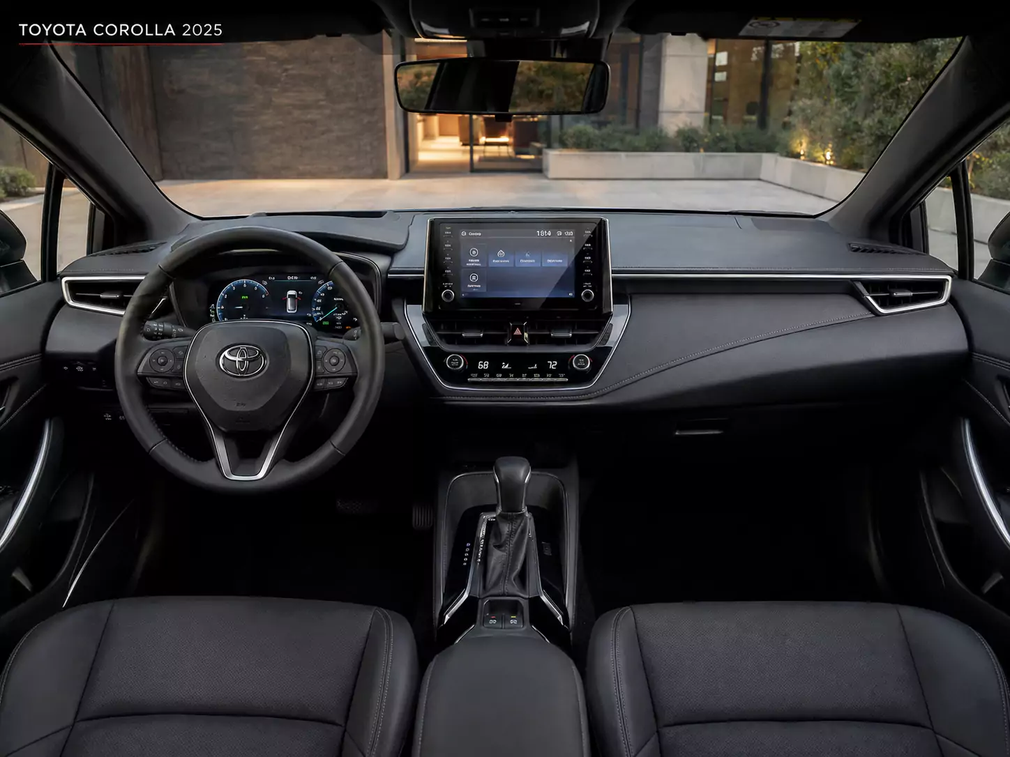 گلس مانیتور Toyota Corolla 2025 گلس مانیتور تویوتا کرولا مدل ۲۰۲۵ - تصویر 1